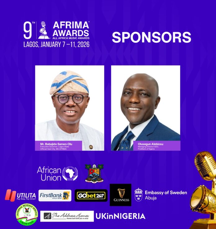 9th AFRIMA Sponsors