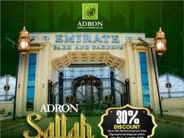 Adron Homes Unveils Sallah Mega Promo with 30% Discount and Exciting Gift Rewards for Subscribers | Blissful Affairs Online